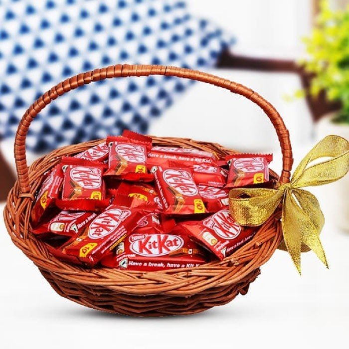 Kitkat In Basket