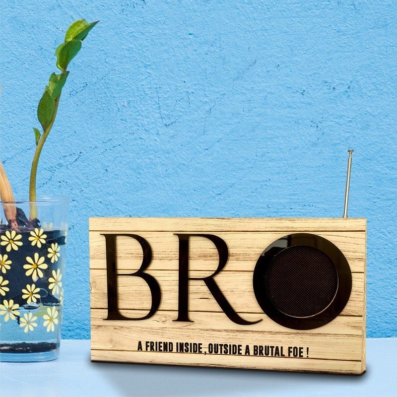 BRO – Wooden Speaker Box