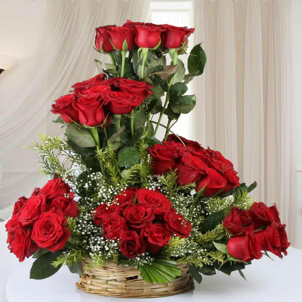 Valentine Roses arrangement
