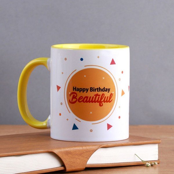 Happy Birthday Beautiful Mug