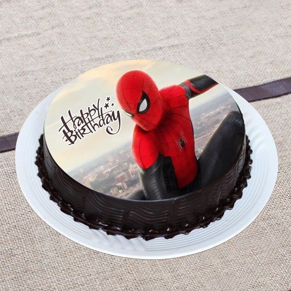 M500) Spiderman Theme Cake (1 Kg). – Tricity 24