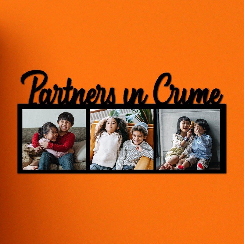 Partners in Crime - Wall Frame