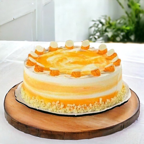 Delicious Designer Mango Cake