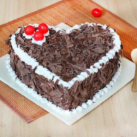Heart-Touching Black Forest Cake