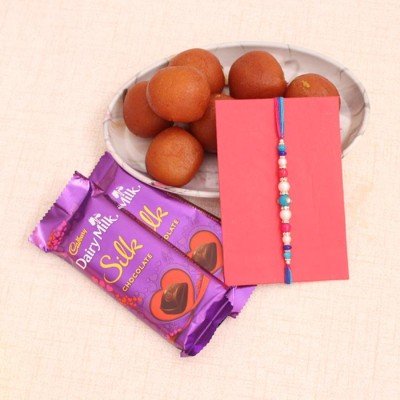 Silky Jamun Rakhi Surprise