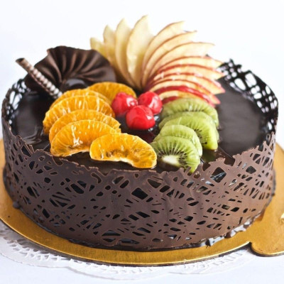 Chocolatey Fruit Cake