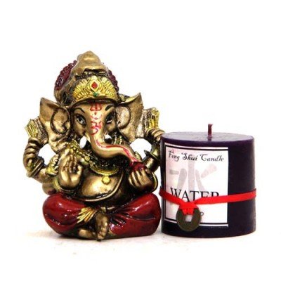 Scented Candle N Ganesha Idol Vinayaka