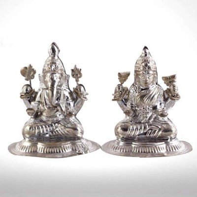 Laxmi Ganesha 40 Gms Silver