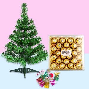 Christmas Tree With Big Ferrero