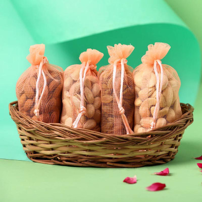 Festive Dry Fruits Basket