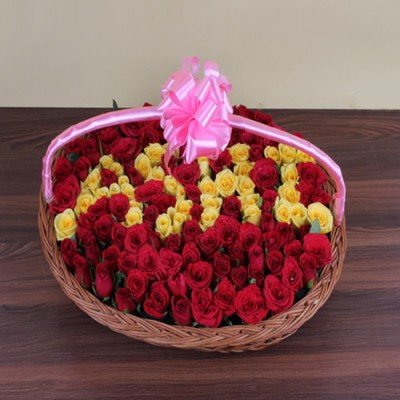 Personalized  Name Roses Arrangement