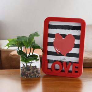 Love Red photo frame