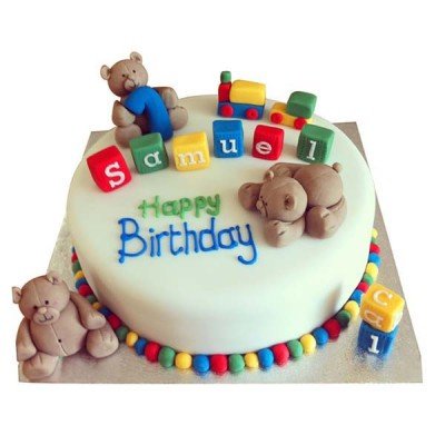 Kiddies Theme 3D Birthday Cake 2kg