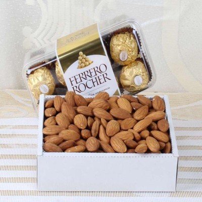 Box of Almond with Rocher Chocolates