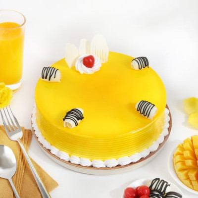 Delicious Mango Cake