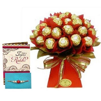 Rakhi Bouquet of Chocolates