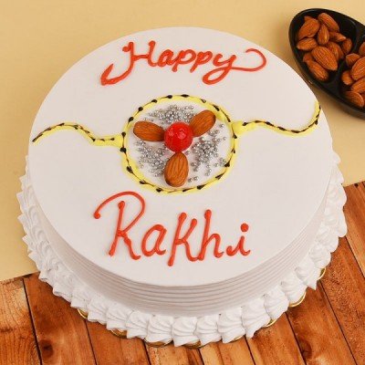Rakhi Pineapple Cake