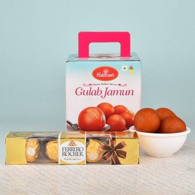 Gulab Jamun N Ferrero Rocher
