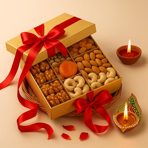 diwali dry fruit box hamper