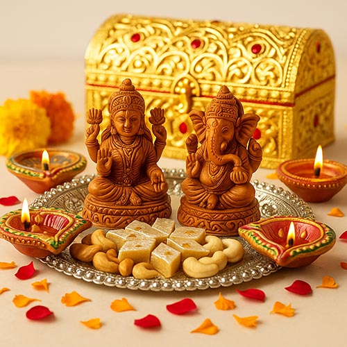 laxmi ganesh idol for diwali