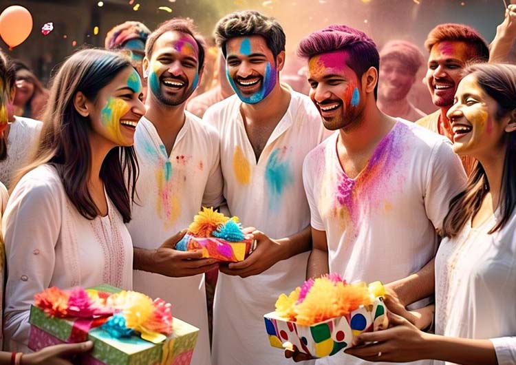 Holi Color Gifts