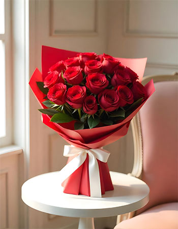 red roses bouquet online